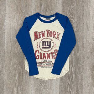 Junk Food NY Giants Baseball Tee